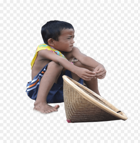 kid sitting PNG without watermark free