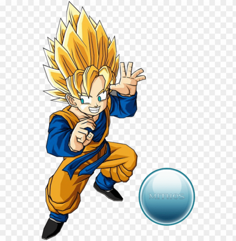 kid trunks - dragon ball z gote Isolated Icon on Transparent PNG