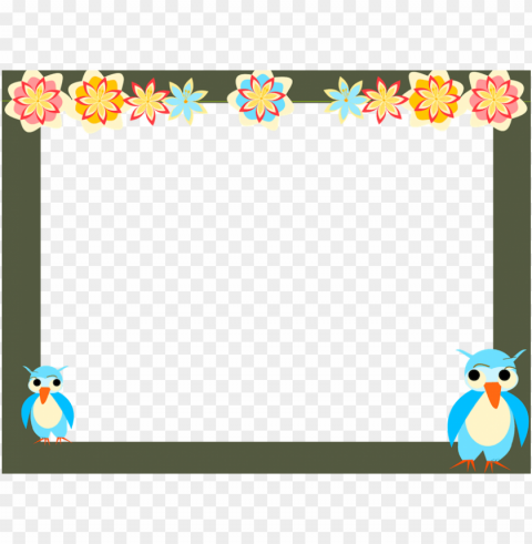 Kids Background Frame Transparent PNG Graphics Library