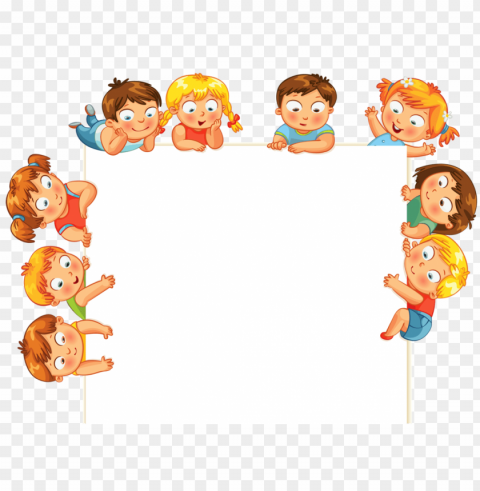 kids background frame Free PNG images with alpha transparency compilation