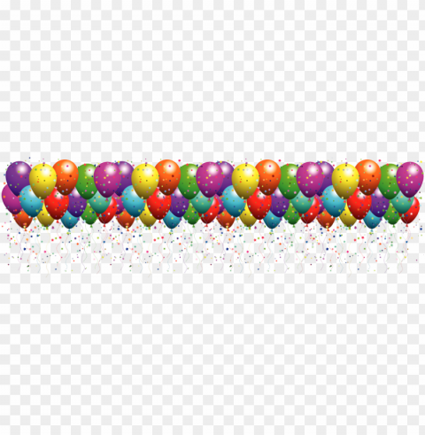 kids birthday parties - happy birthday borders Transparent PNG Isolated Object Design