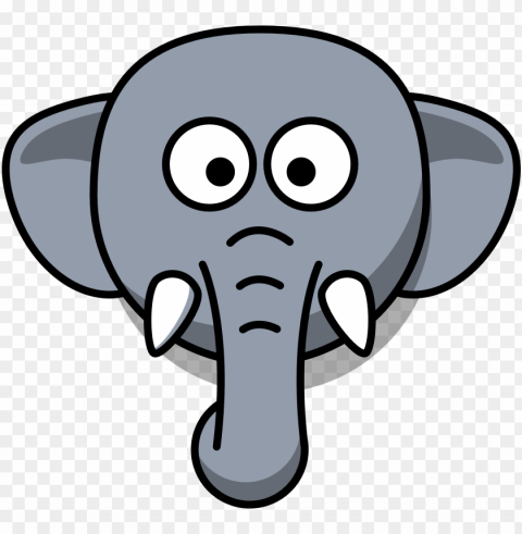 kids elephant cartoon for baby 1920x1080 - elephant drawing face easy Transparent PNG Isolated Item