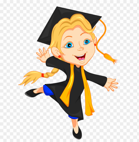 kids graduation PNG Isolated Design Element with Clarity PNG transparent with Clear Background ID 0258b424