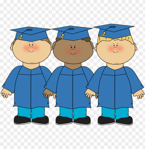 kids graduation PNG Isolated Object on Clear Background