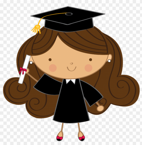kids graduation PNG Object Isolated with Transparency