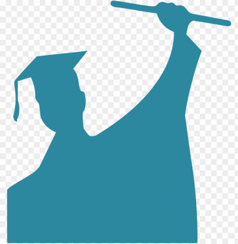kids graduation CleanCut Background Isolated PNG Graphic