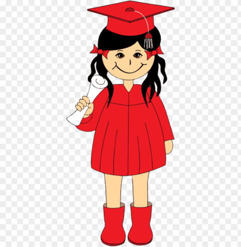kids graduation PNG Image with Isolated Subject