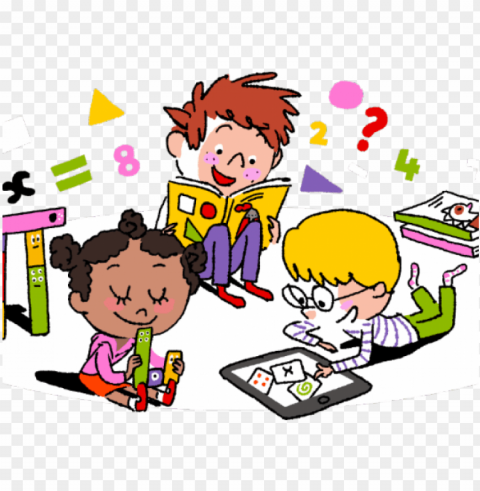 kids math clipart Transparent PNG Isolated Object