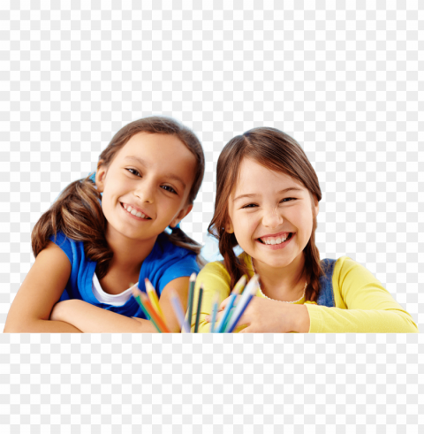 kids school students images Isolated PNG on Transparent Background