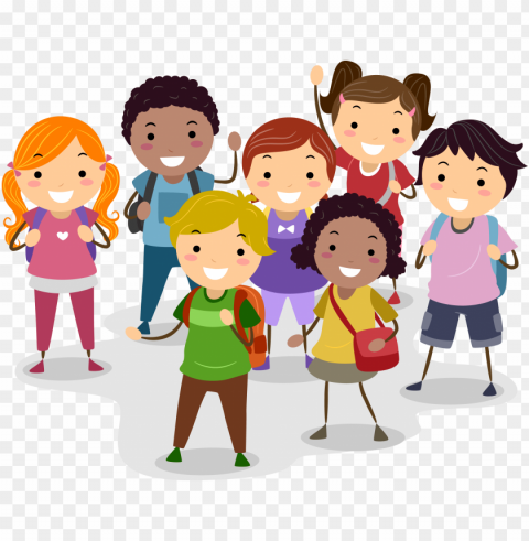 kids school students images Isolated Subject on HighQuality Transparent PNG