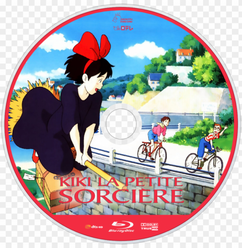 kiki's delivery service bluray disc image - kiki's delivery service deskto Transparent PNG Isolated Element