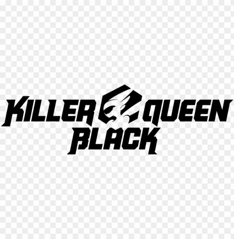 killer queen black logo Isolated Subject on HighResolution Transparent PNG