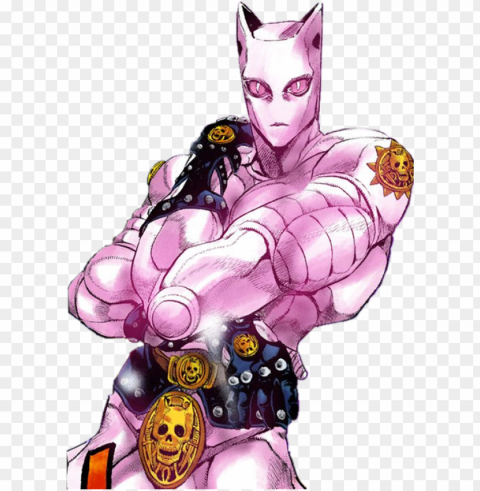 killerqueen1 - killer queen jojo PNG files with clear backdrop collection