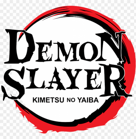 Kimetsu No Yaiba logo - Demon Slayer logo Transparent PNG Isolated Artwork