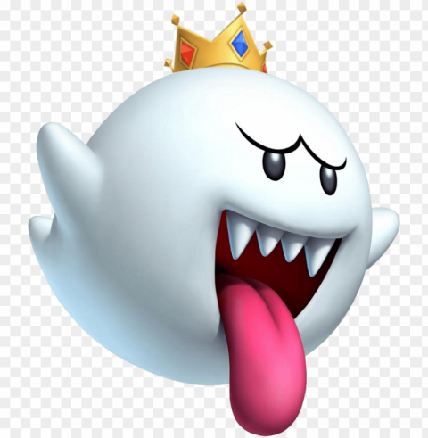 king boo was one of my favorite characters in mario - king boo super mario Isolated PNG Image with Transparent Background