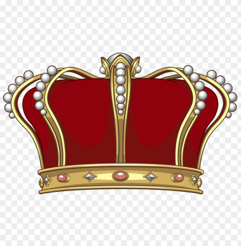 king crown transparent Clear Background PNG Isolated Illustration PNG transparent with Clear Background ID efab7fe7