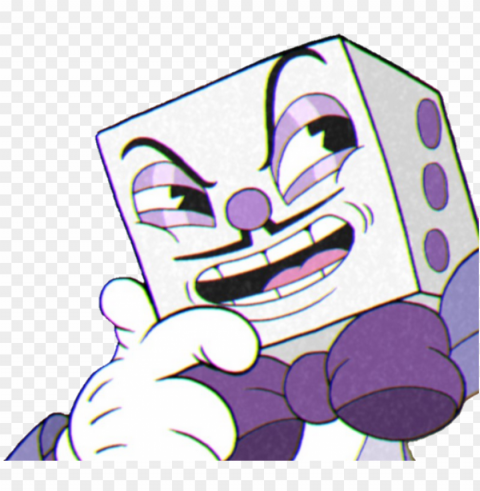 king dice reflected - cuphead king dice memes PNG transparent photos extensive collection