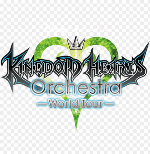 kingdom hearts orchestra world tour logo PNG images with no watermark