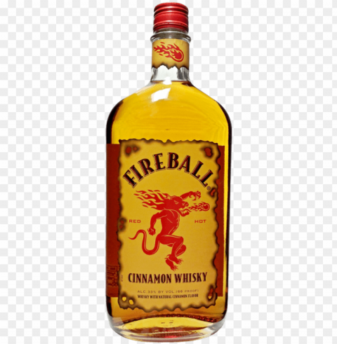 kingdom liquors - fireball whisky PNG images with alpha transparency layer