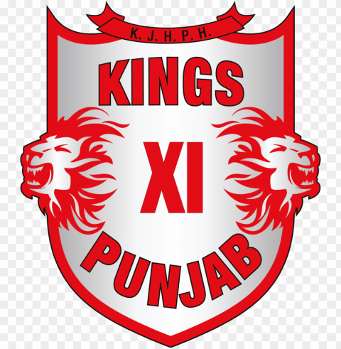 kings xi punjab logo kxip - kings 11 punjab logo Isolated PNG on Transparent Background