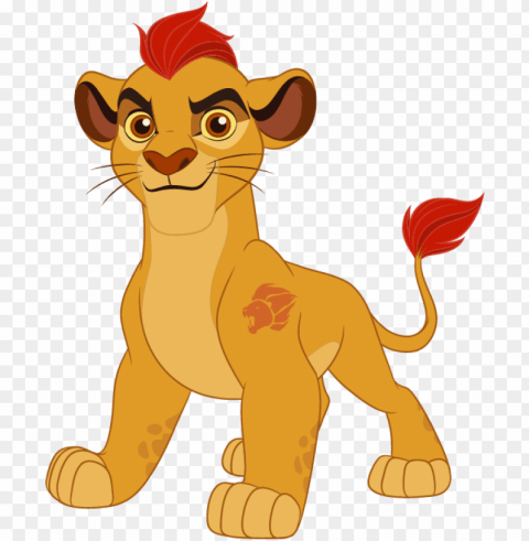 kion the prince of the pride lands is ready for the - lion guard Transparent design PNG