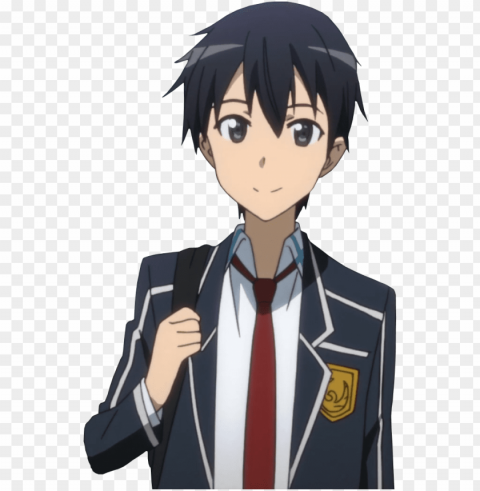 kirito in real life Transparent Background Isolation in PNG Format