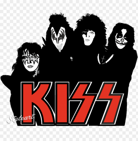 kiss band design by matteoadam - music Isolated Item in HighQuality Transparent PNG