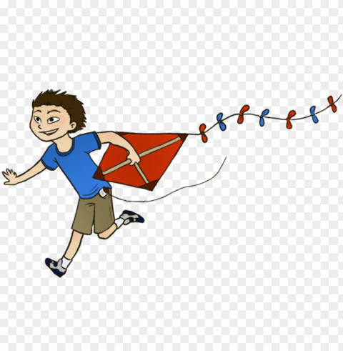 kite flying day - fly a kite PNG free download