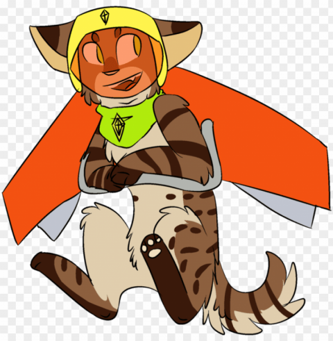 kite man by dragon kitty - cartoon Isolated Item on Transparent PNG