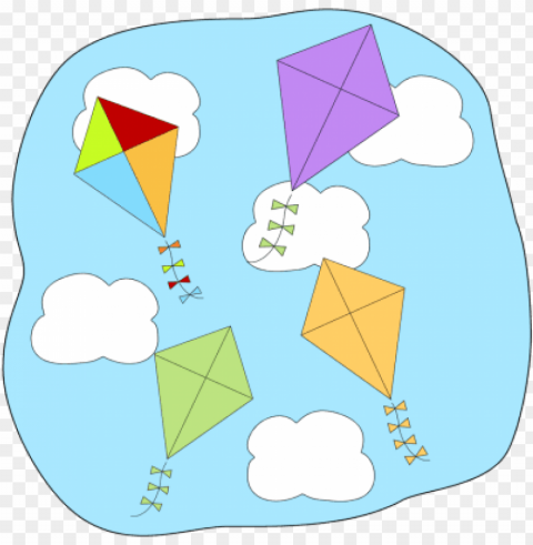 kites flying -of a kites Transparent Cutout PNG Isolated Element