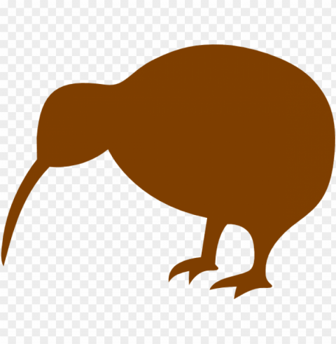 kiwi bird clipart tiki - kiwi bird silhouette PNG files with no backdrop required