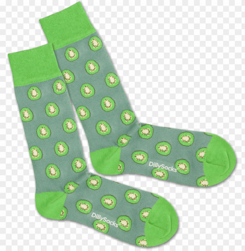 kiwi fruit - sock Isolated Graphic on HighQuality Transparent PNG