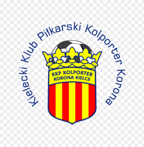 kkp korona kielce vector logo High Resolution PNG Isolated Illustration