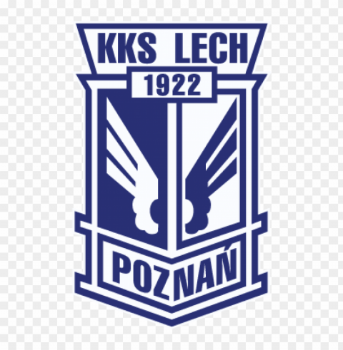 kks lech poznan vector logo free PNG clear background