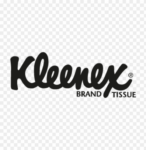 kleenex black vector logo free PNG files with no backdrop pack