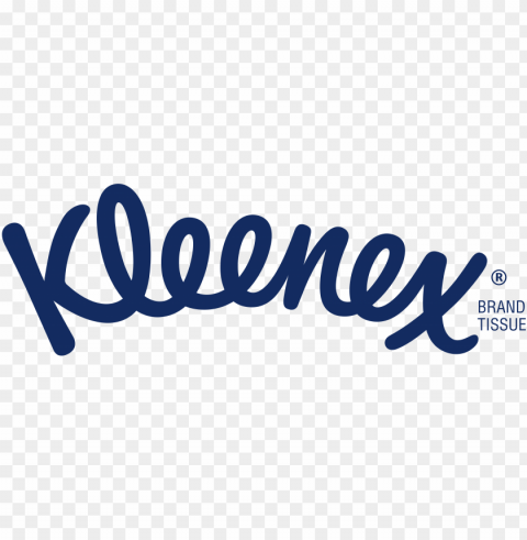 kleenex tissue logo Isolated Object on Transparent Background in PNG
