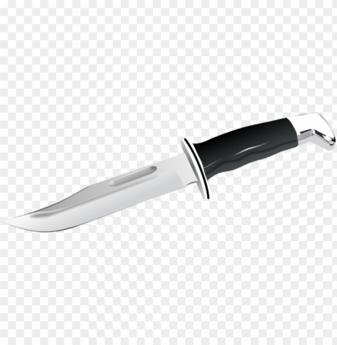 knife clipart - hunting knife Isolated Subject in Transparent PNG
