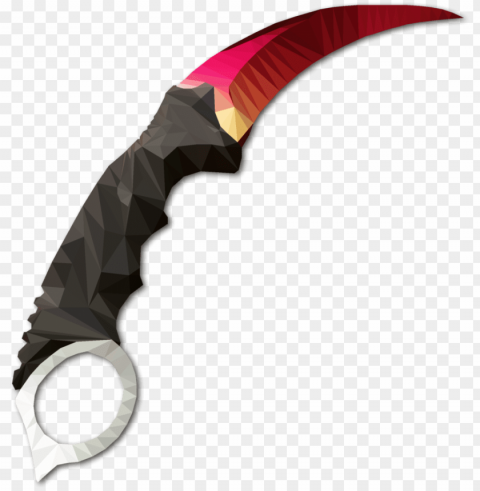 knife cs go Transparent PNG Illustration with Isolation PNG transparent with Clear Background ID f79134b3