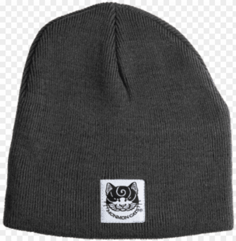 knit skull cap beanie monmon cats - beanie Isolated Artwork in Transparent PNG