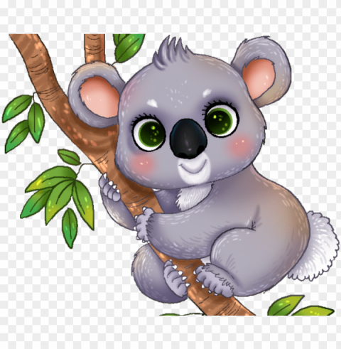 koala clipart animated - clipart transparent background koala PNG Graphic with Clear Isolation