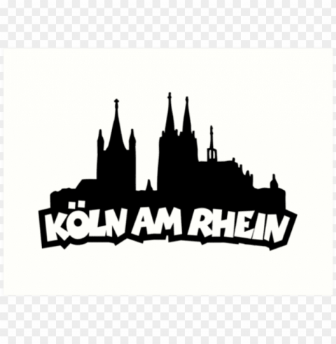 kölner dom silhouette Clear Background PNG Isolated Item PNG transparent with Clear Background ID 0d11ec50