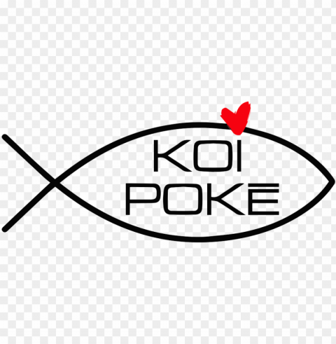 koi poke scottsdale logo website Isolated Element on Transparent PNG