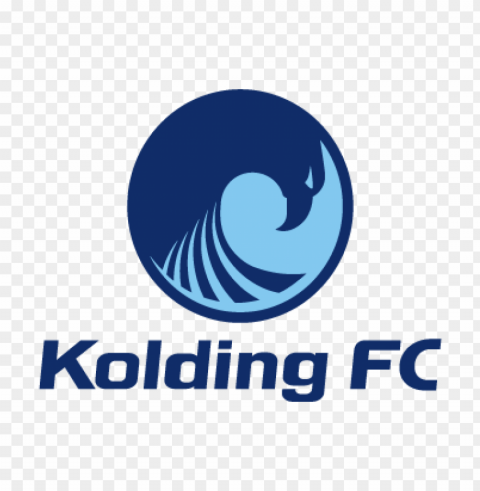 kolding fc vector logo Transparent Background Isolated PNG Design Element