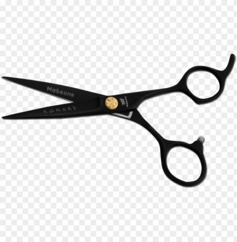 komaki is a professional class hair cutting scissor - hair cutting scissor Isolated Graphic Element in Transparent PNG
