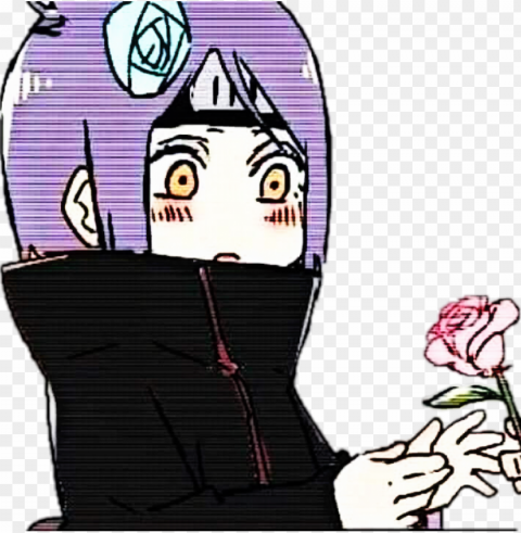 konan narutoshippuden stickergoals - couples building bridges PNG Image Isolated with Clear Background