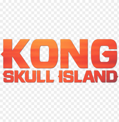 kong skull island logo - kong skull island text Transparent background PNG images complete pack
