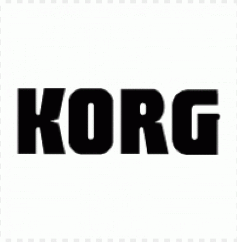 korg logo vector free download Isolated PNG Item in HighResolution