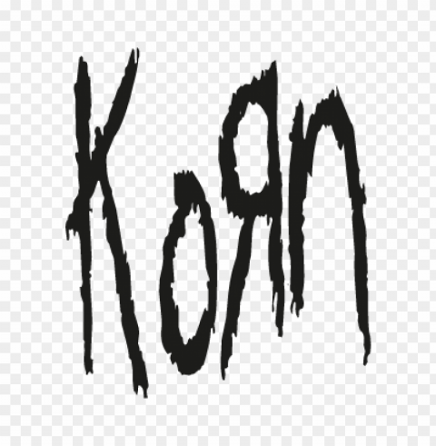 korn vector logo free download PNG Image with Transparent Background Isolation