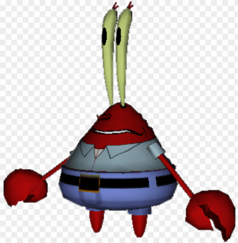 krabs - mr krabs Clear Background Isolated PNG Illustration