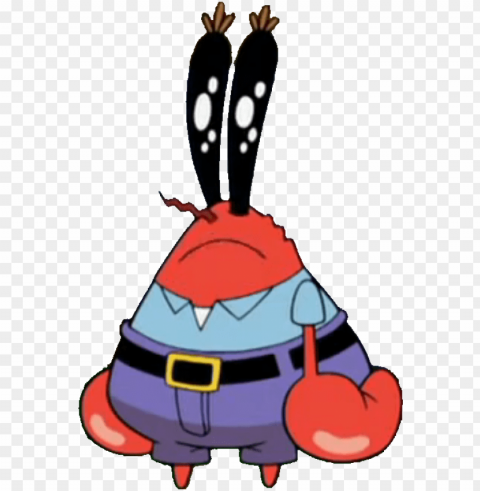 krabs - mr krabs transparent Clear Background Isolated PNG Object